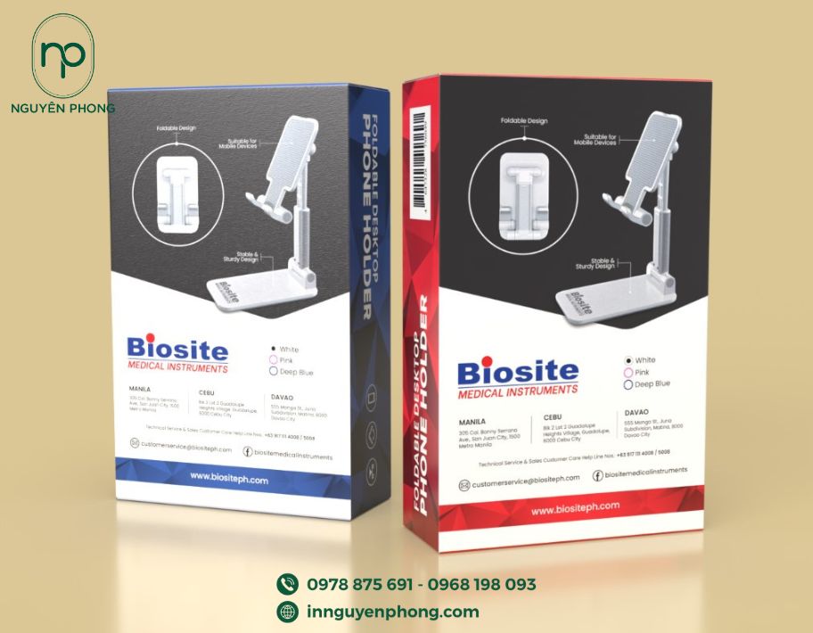 Mẫu hộp đựng phụ kiện